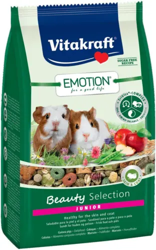 Vitakraft Emotion Marsvin Foder Junior 600 Gram