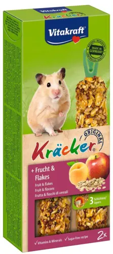 Vitakraft Hamsterstænger Med Frugt og Kornflager
