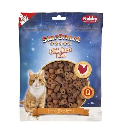 Star Snack Kylling Rulle Katte Godbid