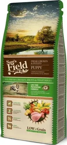Sam’s Field Hvalpe Foder Mini/Medium Kylling