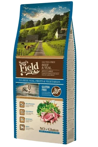 Sam’s Field Adult Large Oksekød/Kalv 13 kg