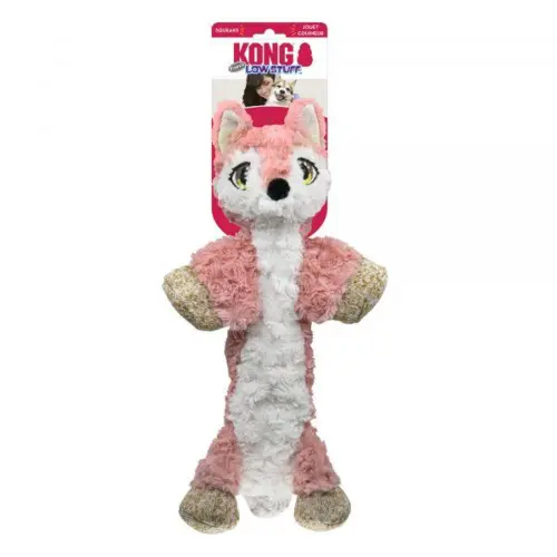 Kong Legetøj Low Stuff Flopzie Fox Lyserød  48cm