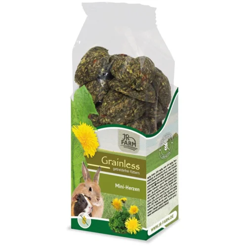 JR Grainless Mini Hjerter 150g