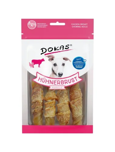 Dokas Kyllingebryst tyggeruller 90gr