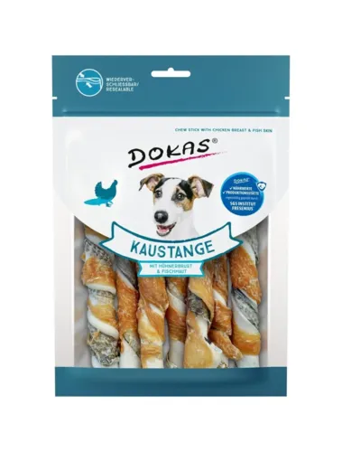Dokas Tyggepind m. kyllingebryst og fisk 170gr