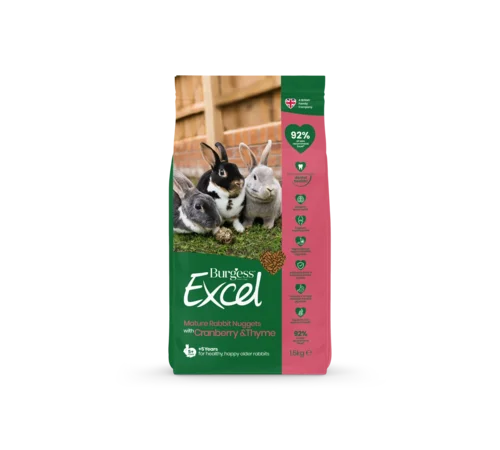 Burgess Excel Kanin Mature Cranberry & Thyme 1,5 kg