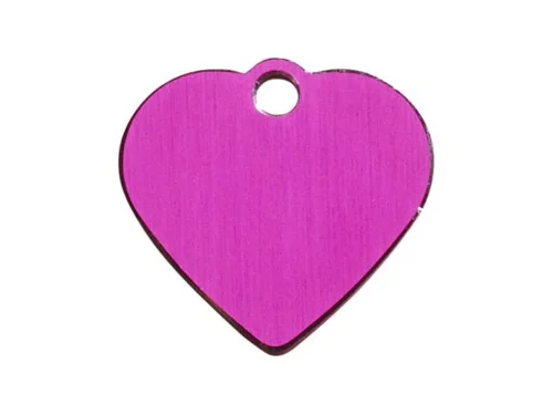 Hundetegn pink Stort hjerte