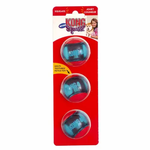 Kong Legetøj Squeezz ActionBolde 2 og  3 stk