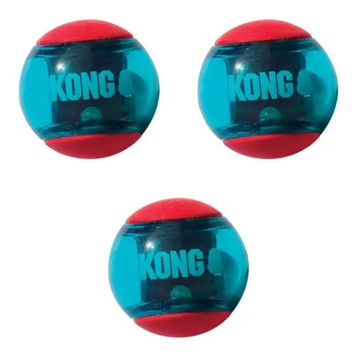 Kong Legetøj Squeezz ActionBolde 2 og  3 stk
