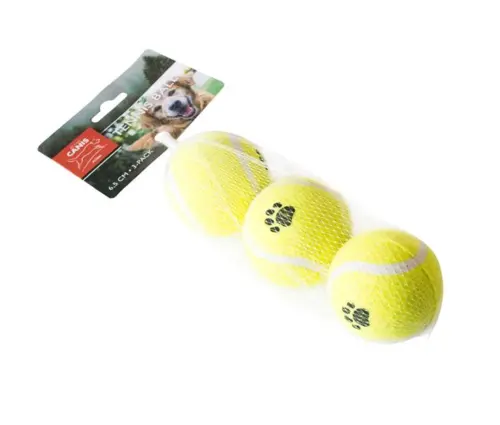 Tennisbolde 3 stk 6,5cm