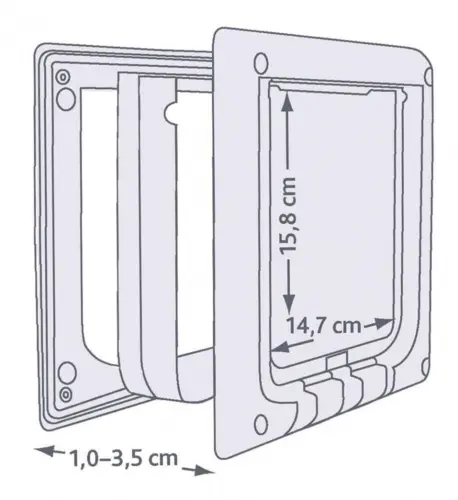 4 Vejs Kattelem Elektromagnetisk