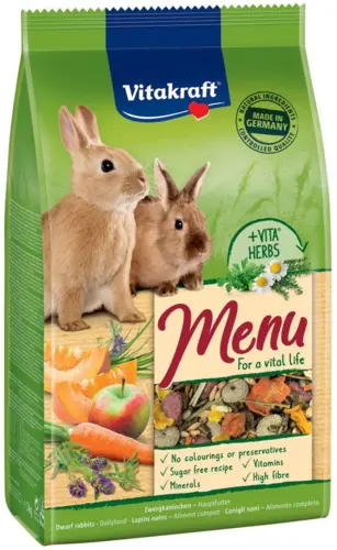 Vitakraft Menu Vital Kanin Foder 1 Kg