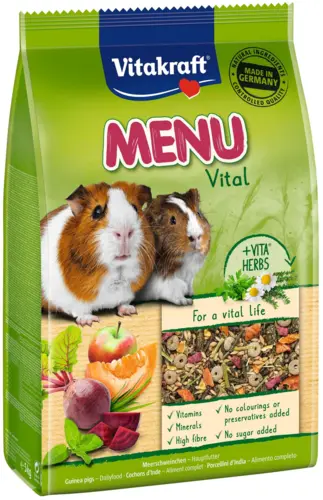 Vitakraft Menu Vital Marsvin foder 1 Kg