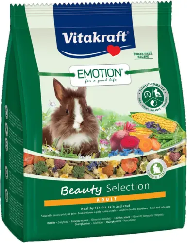 Vitakraft Emotion Kanin Foder Voksen 600 Gram