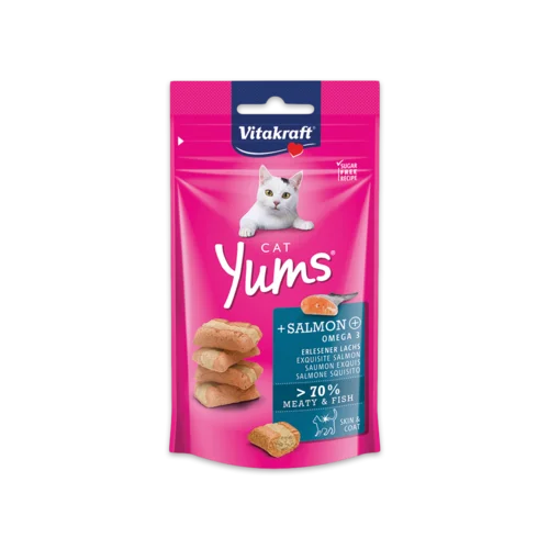 Vitakraft Kat Yums Med Laks/Omega3