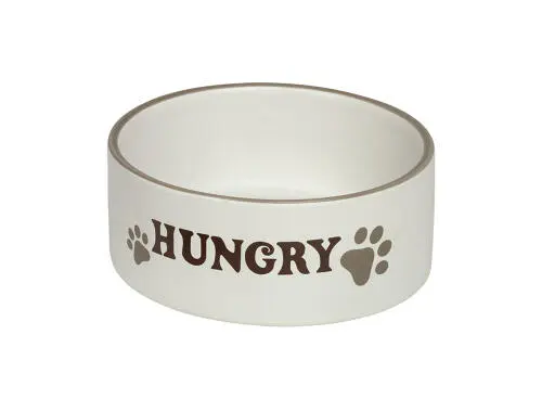 KERAMIKSKÅL HUNGRY CREME