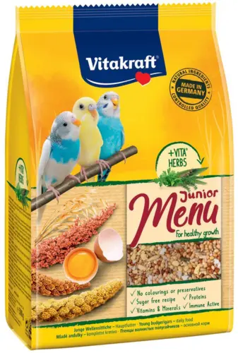 Vitakraft Menu Junior Undulatfoder 500 Gram