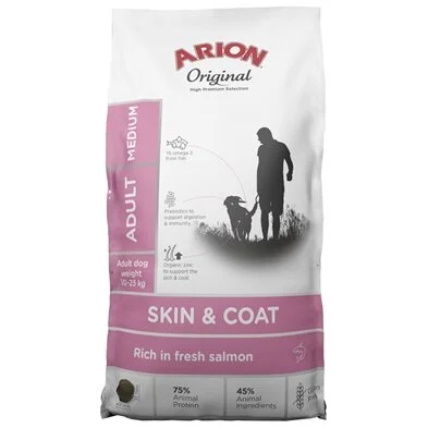 Arion Skin/Coat Medium Voksen Foder Laks/Ris