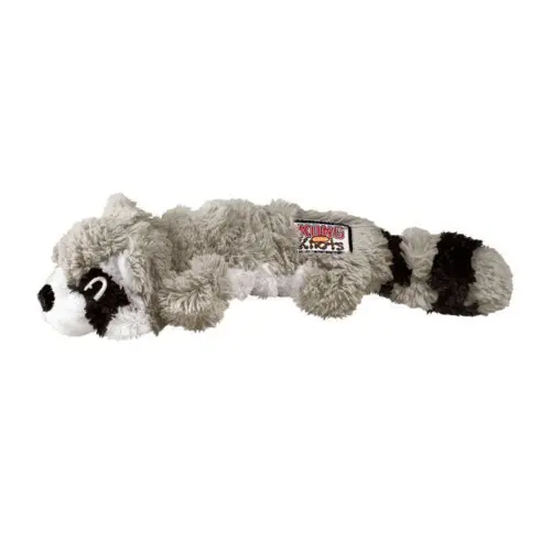Kong Toy Scrunch Knots Raccoon Grå