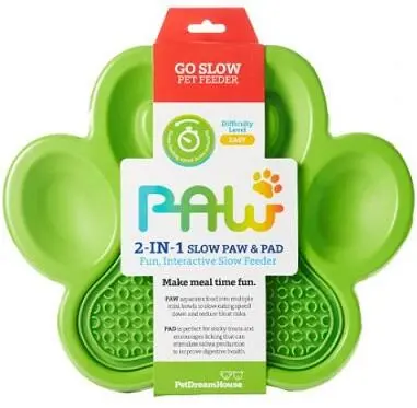 Paw 2-1 Slow Feeder & Lick Pad Hunde Slikmåtte