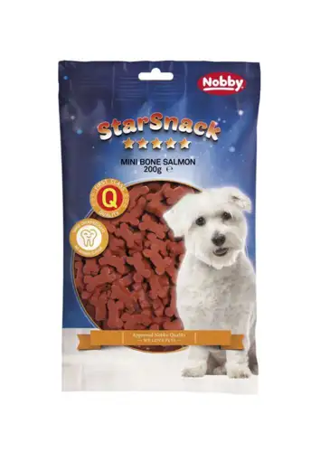 Star Snack Mini Ben Med Laks 200gram
