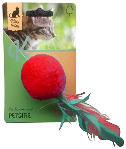 Kitty play legetøjet Redish feather