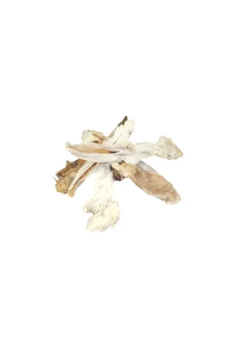 Kaninører m/pels 100gram