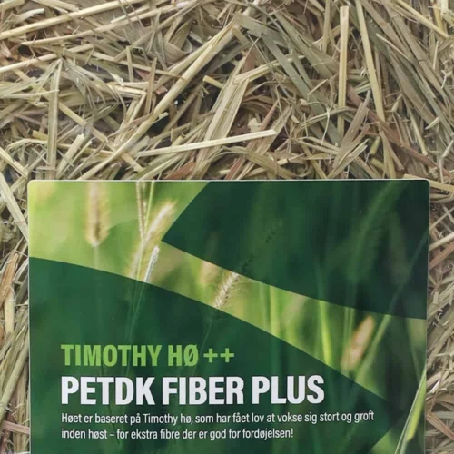 Fiber Plus++ Hø – ekstra groft 1kg