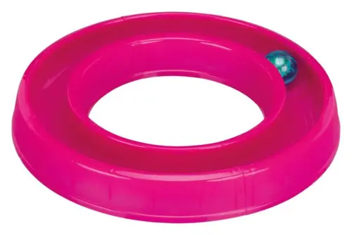 Cat Toy Flashing Ball Race