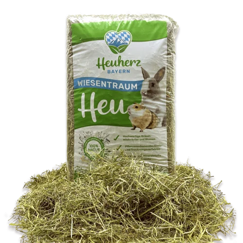 Heuland Heuherz Bayern Økologisk Hø 5 kg