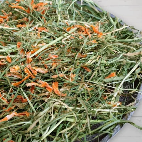 Bunny Nature FreshGrass Hø – med gulerødder (500g)