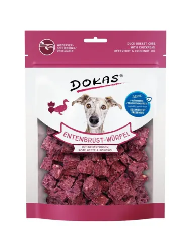 Dokas Andebrysttern m. kikærter 150gr