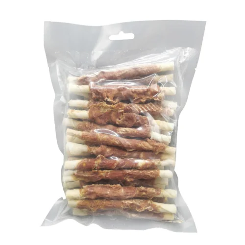 Kæledyrsshoppen Super Snack oksehud med beef 350gram