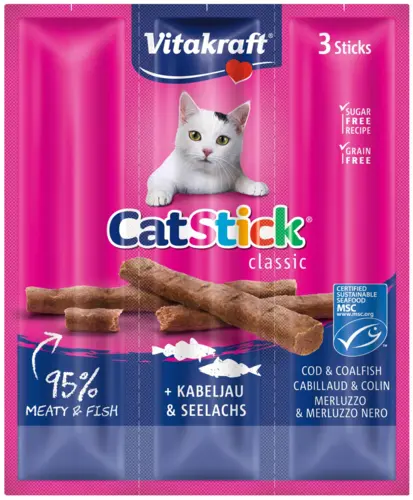 Vitakraft Katte Sticks Torsk/Tun