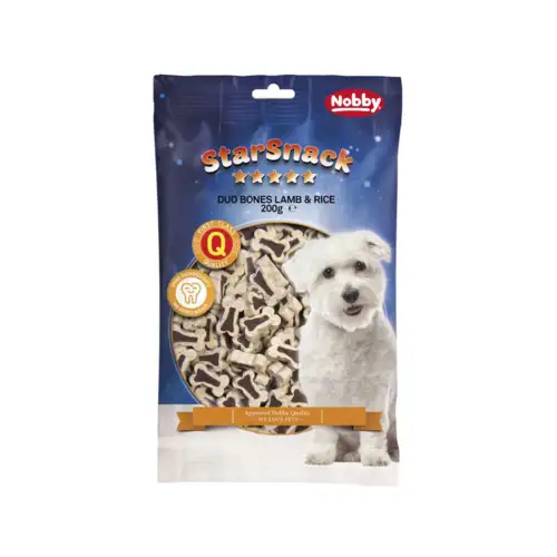 StarSnack Duo Bones lam & ris 200g