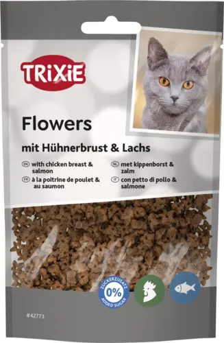 Flowers med kyllingebryst og laks