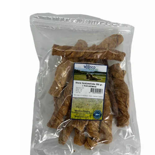 Hvalpesticks Kalveblære - Store