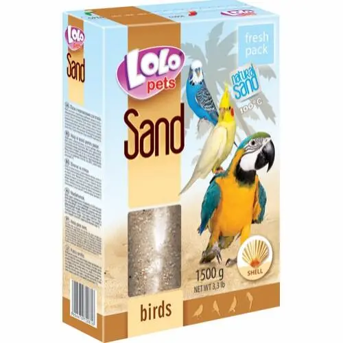 Fuglesand Med Muslingskaller 1,5kg