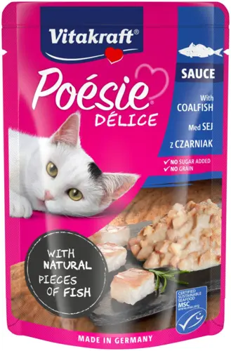 Poesie Delice Vådfoder Med Torsk Kat