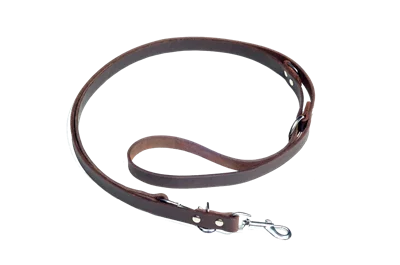 Prag Dressurline Læder Brun 220cm