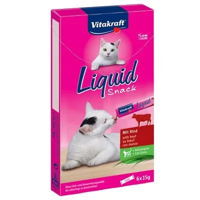 Vitakraft Liquid Snack Med Okse