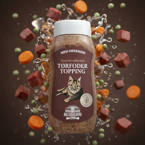 Avlskovgaard Tørfoder Topping Med Okse Kat
